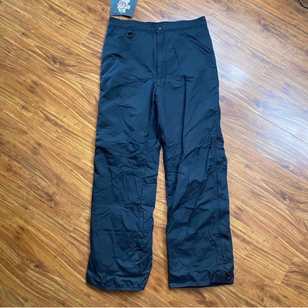 NWT New Womens Rawik Black Snowboarding Pants Size Large Outdoor Water Resistant
